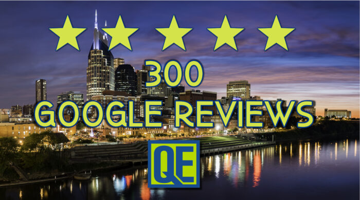 300 google reviews
